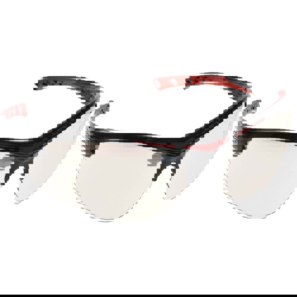 Safety Glass: Anti-Reflective, Clear Mirror Lenses, Full-Framed